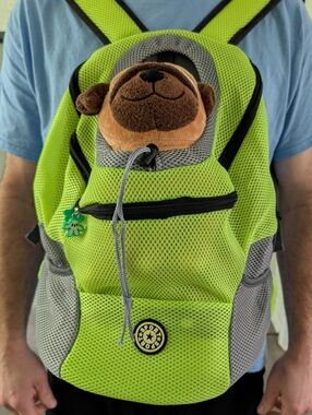 Belro Fur Sport Backpack Dog Carrier